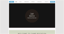 Desktop Screenshot of camprockfish.org